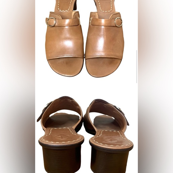 Cole Haan Block Heel Mule Sandals - Picture 3 of 3
